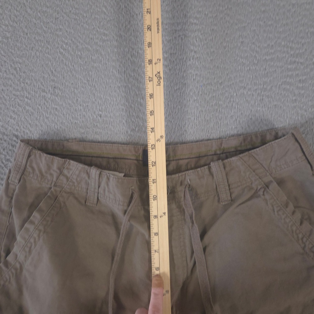 Gap Pants Men 34x29 Grey Straight Leg Cotton Linen Drawstring Waist Casual Chino - Picture 4 of 9